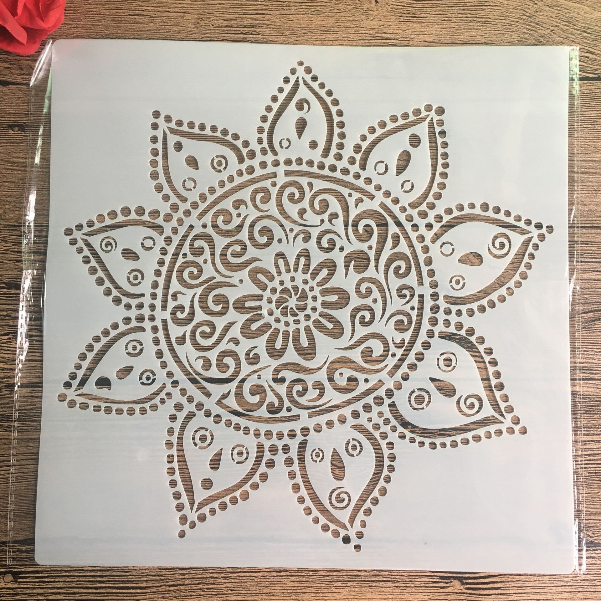 Pochoir Mandala Enfant