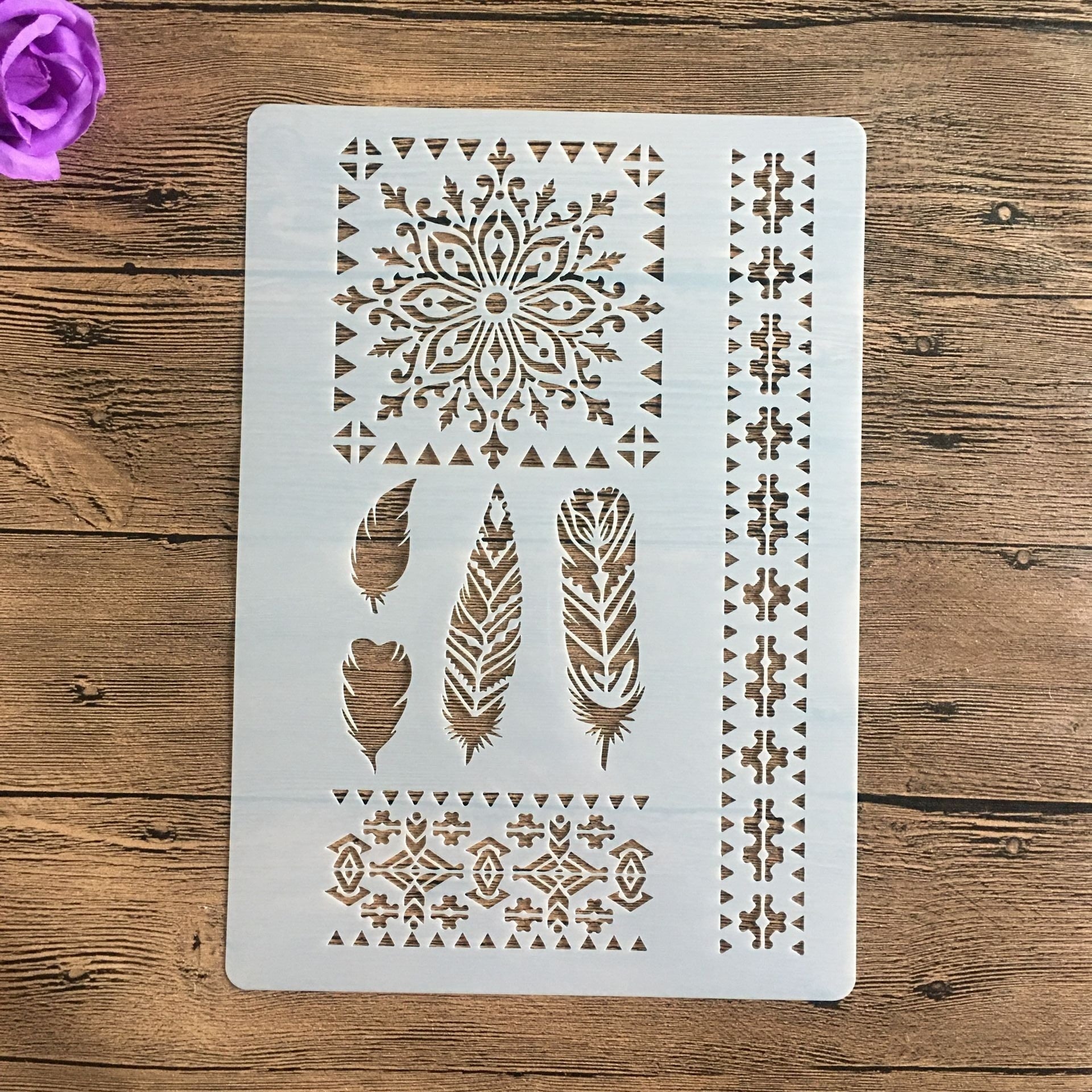 Pochoir Déco Indienne