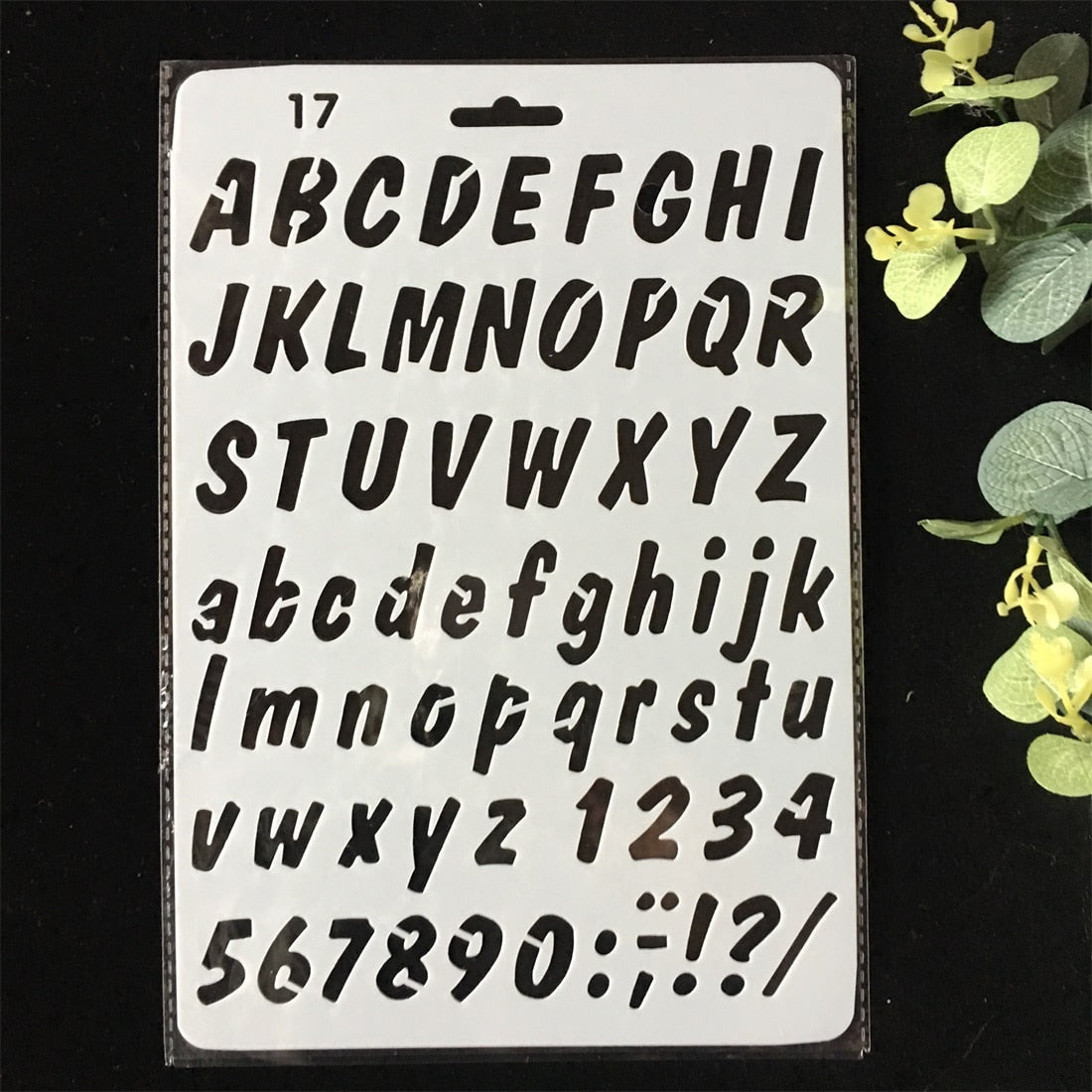 Grand Pochoir Alphabet