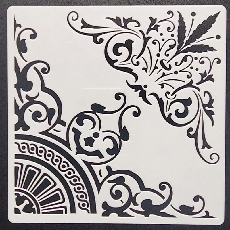 Motif Pochoir Vintage