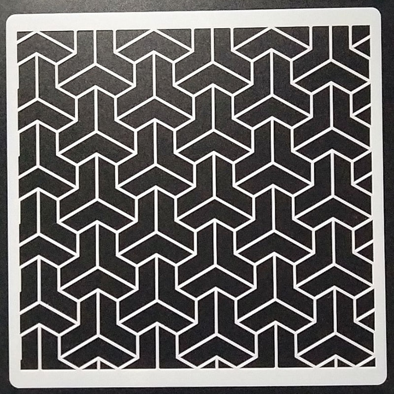 Pochoir Forme Géométrique