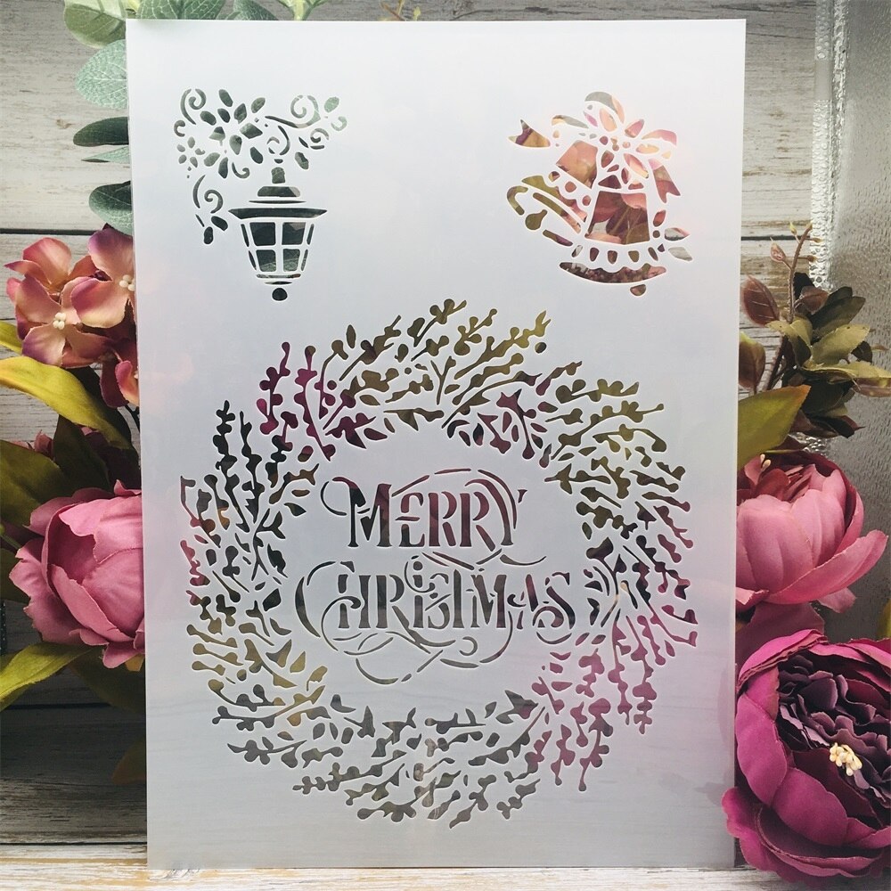 Pochoir Merry Christmas
