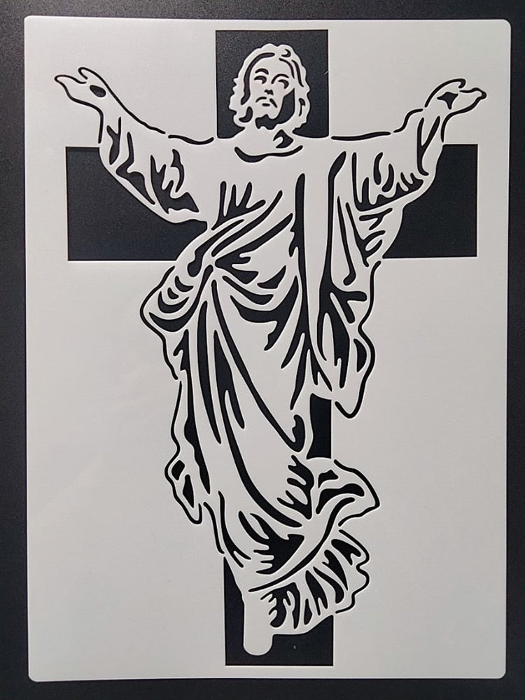 Pochoir Jesus