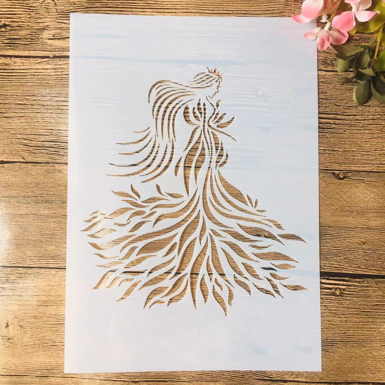 Pochoir Motif Femme