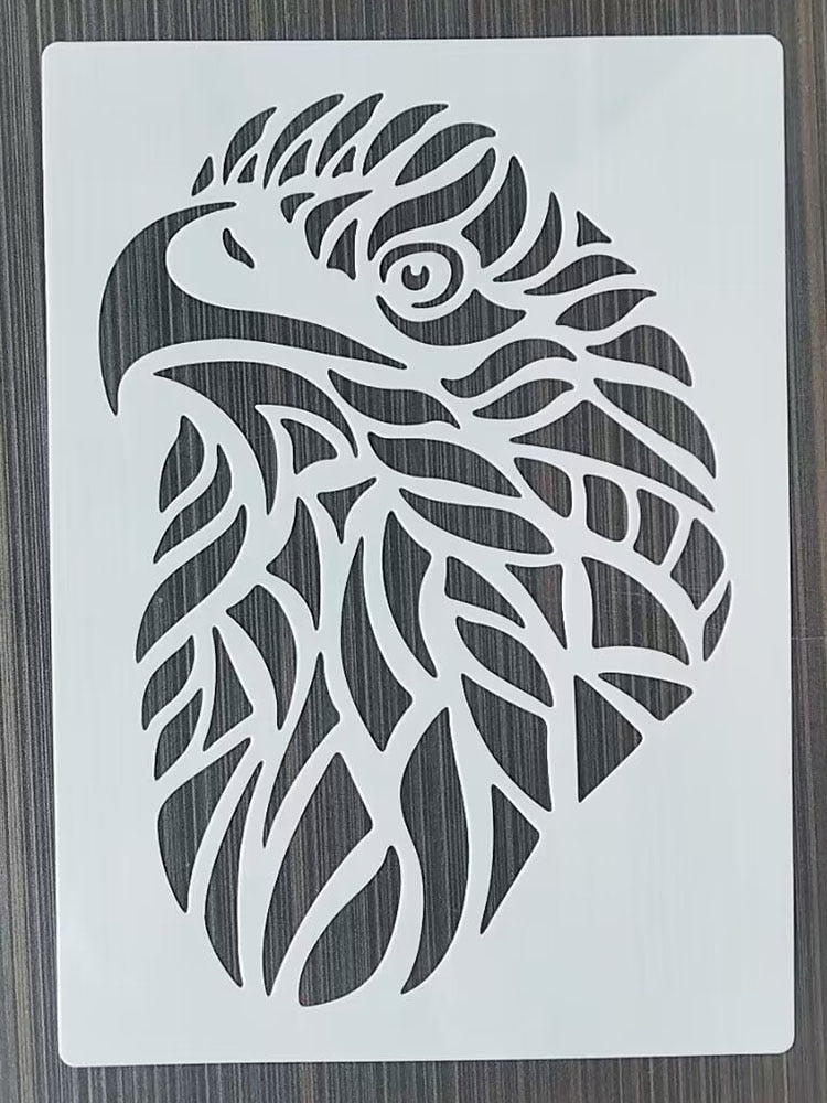 Pochoir Aigle