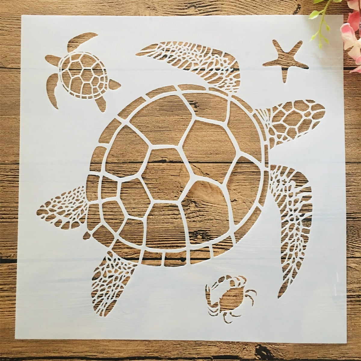 Pochoir Tortue