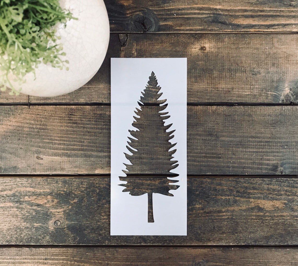 Pochoir Sapin