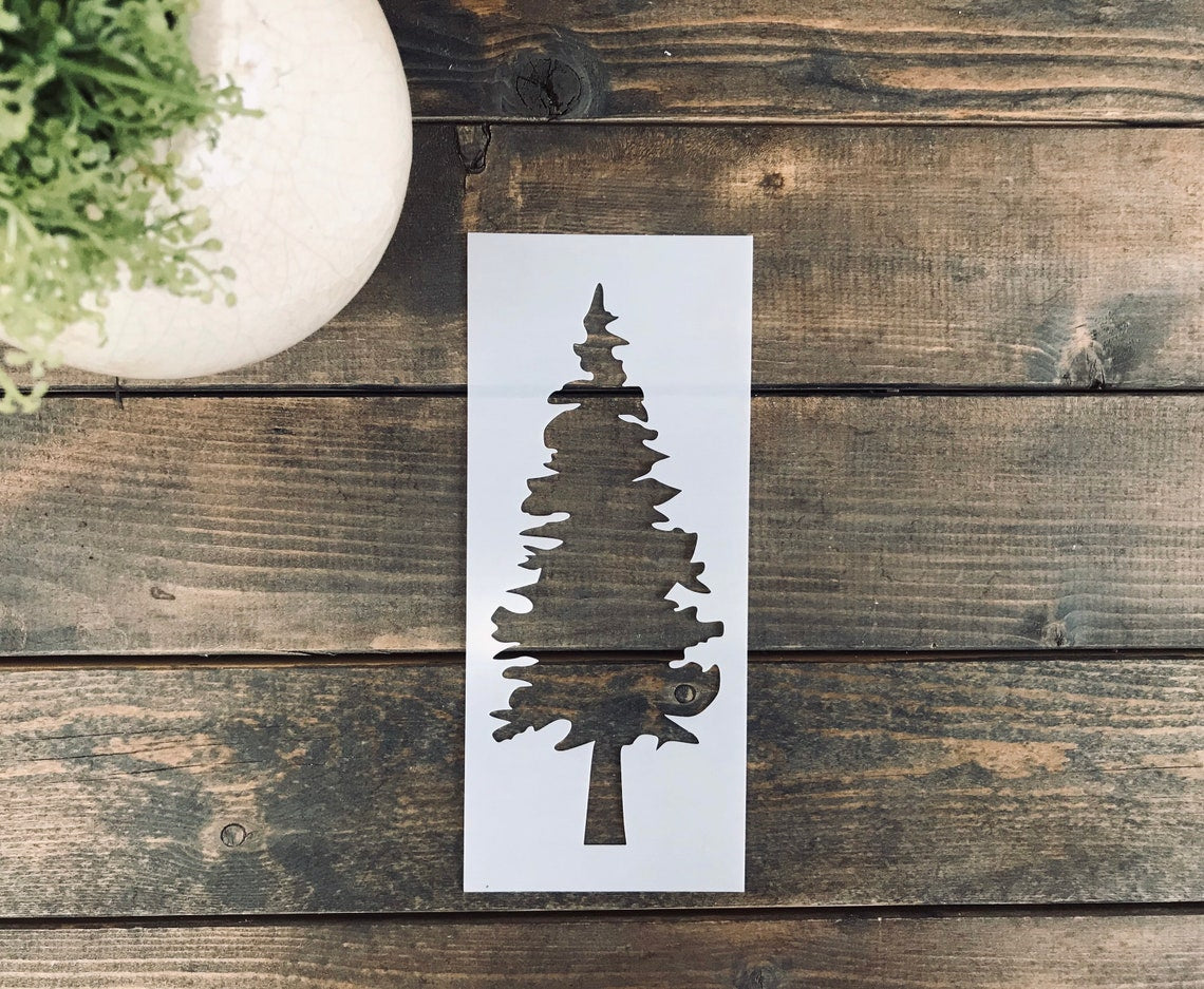 Pochoir Sapin