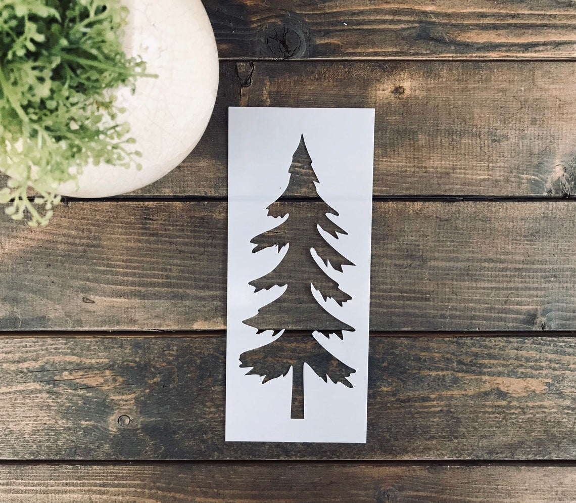 Pochoir Sapin