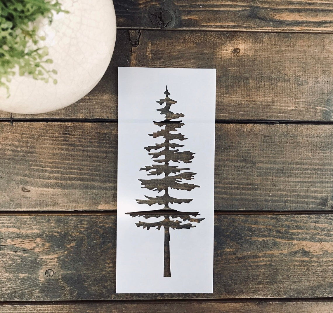 Pochoir Sapin